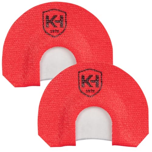 Knight-Hale-Small-Frame-No-Cut-Mouth-Call-2-Pack-2-Reed-Diaphragm-Turkey-Calls-for-Hunting-Easy-Blow-for-KidsSmall-Palates-Clear-Yelps-Cuts-Hands-Free-Turkey-Hunting-Accessories