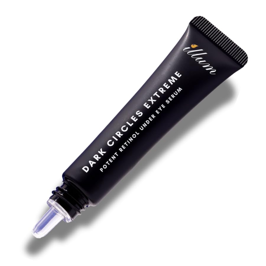Illum Dark Circles Extreme Under-Eye Serum, Retinol & Hyaluronic Acid, Professional-Grade Treatment, All Skin Types