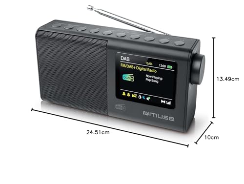 MUSE Radio piles ou secteur M117DB - vue 8