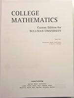 College Mathematics 053660410X Book Cover