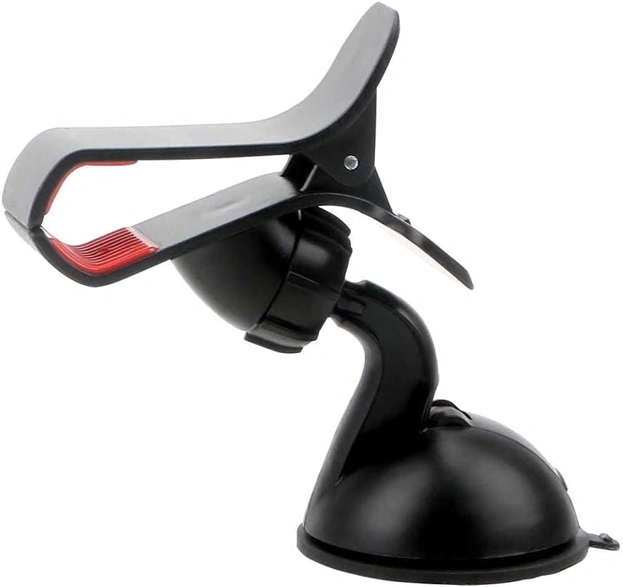 Universal Car Phone Holder 360 Degree Rotating Bracket Windshield Mount Clip Mobile
