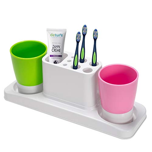 Aebeky Bathroom Toothbrush Holder Stand Organizer with...