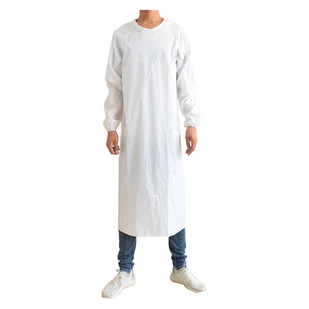 Grembiule Da Lavoro Impermeabile - Nero, 105x77 Cm, Resistente A Macchie E Olio - Foto 6