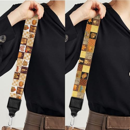 Image of Jeiento Replacement Shoulder Strap,2 Piece Set Guitar Style Handbag Crossbody Strap Adjustable Guitar Straps for Women Girls