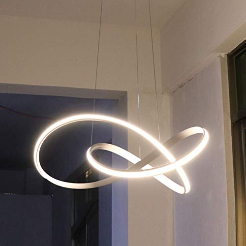 Suspension LED salon plafonnier moderne acrylique 3500K - 3