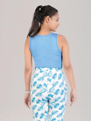 Image of Rupa Colors Playsure Solid 100% Combed Cotton Rib Fabric, Women's Standard Fit Tank Top, Sleeveless Pack of 1