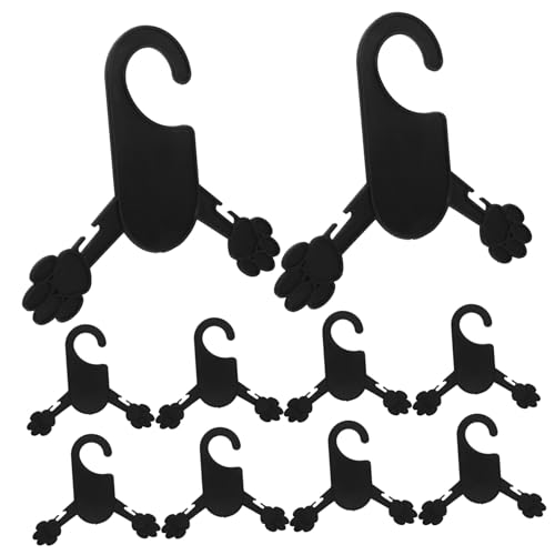 ibasenice 10 Stück Haustier Kleiderbügel S – Flexibles Design für Hunde und Katzen Stabile Aufbewahrungslösung für Haustiermode und Bekleidung