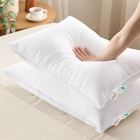 Bedsure Queen Soft Pillows Set Cover