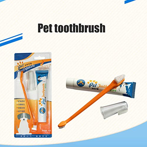 Faruxue Pasta de dente para animais de estimação, suprimentos de limpeza de pasta de dente comestíve