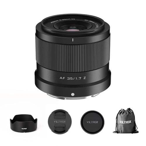 Image of VILTROX 35mm f1.7 Z, AF 35mm F1.7 Z-Mount for Nikon Z Mount, Auto Focus APS-C Z Mount Lens for Nikon Z7 II Z fc Z50 II Z6 III Z6 Z7 Z30