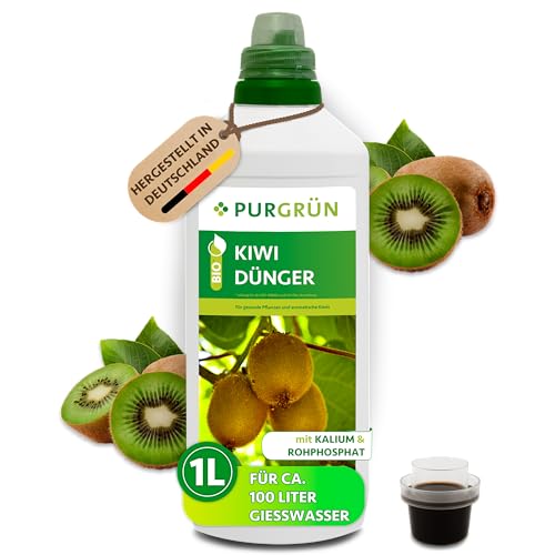 Purgrün® Bio-Kiwi-Dünger 1 Liter – Hoher Ertrag dank extra Phosphor
