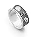 DUR Unisex Ring"Ostsee 2.0" aus 925er Silber Größe 72 (22.9) R5231.72, 72 (22.9)
