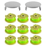 Large compatibilité : compatible avec plusieurs modèles de débroussailleuses sans fil, y compris 18 V, 24 V et 40 V. Cette bobine de rechange est conçue pour s'adapter aux débroussailleuses Plus+ AC80RL3, un ajustement parfait et une installation facile.