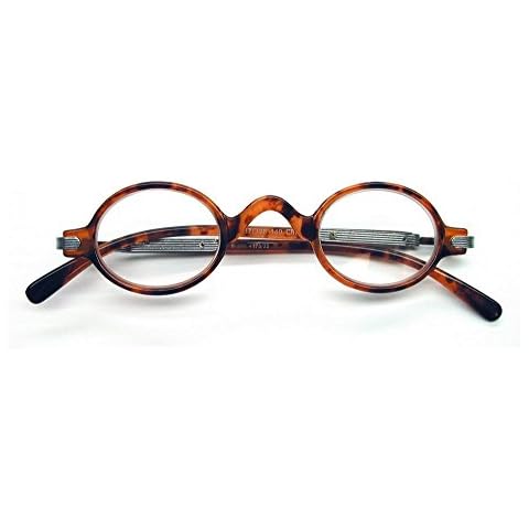 Boomer Eyeware The Professor Vintage Style Reading Glasses, 4.00, Tortoise Cover