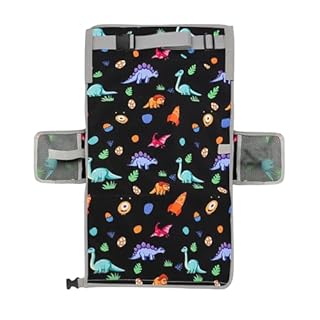 Generico Lettino Bambini Aereo | Letto da Viaggio Bimbi | Poggiapiedi Portatile Pieghevole E Comodo Per Giocare Viaggiare In In Volo E Dormire