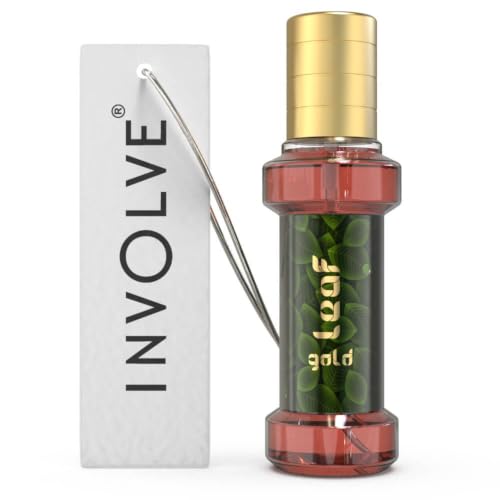 Image of Involve Your Senses Rainforest Gold Leaf Car Perfume Spray (30ml) | Luxury Fine Fragrance Air Freshener | Long Lasting Car Perfume | Car Accessories Interior | Car Freshener | Car Accessories 2026