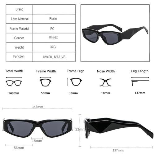 Lunettes de soleil rétro œil de chat au design irrégulier unique et finitions léopard
