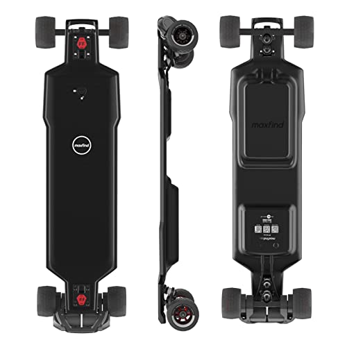 Maxfind Belt Motor All-Terrain Electric Skateboards With Remote 38" Electric Longboard For Adults Teens Kids (Ff Belt) #TOP6