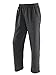 Russell Athletic Big Boys' Youth Dri-Power Fleece Open Bottom Pocket Pant, Black Heather, Medium