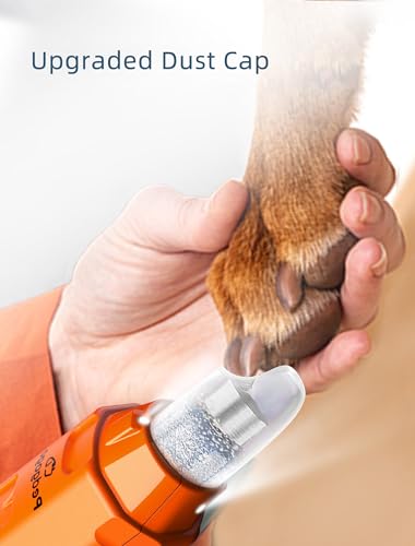 Dog-Nail-Grinder-Super-Quiet-45-db-6-Speed-Pet-Nail-Grinder-with-2-LED-Lights-12000RPM-3-Grinding-Ports-Dog-Nail-Trimmer-for-Large-Medium-Small-Dogs-with-Dust-Cap-2-Extra-Grinding-Heads