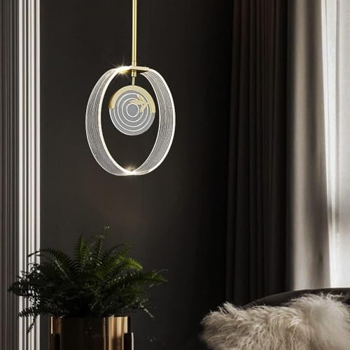 Lustre Papillon Créatif Luminaire Suspendu Doré pour Éclairer un Salon Sombre