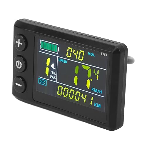 Écran LCD pour vélo électrique résistant aux chocs avec panneau multifonctionnel réglable - 7