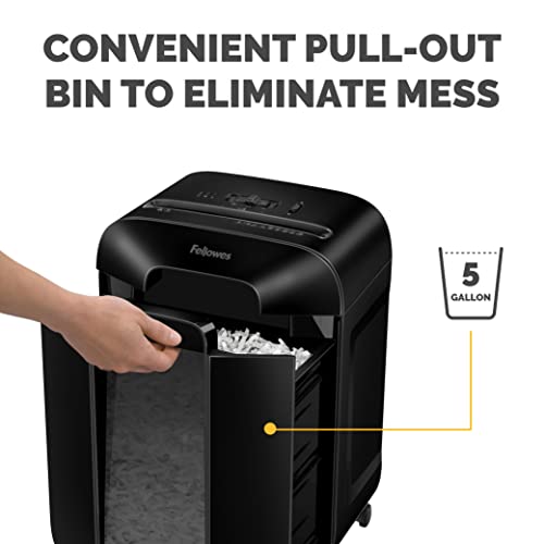 Fellowes LX85 12-Sheet, P4 Cross-Cut Home Office Paper Shredder の商品画像 5