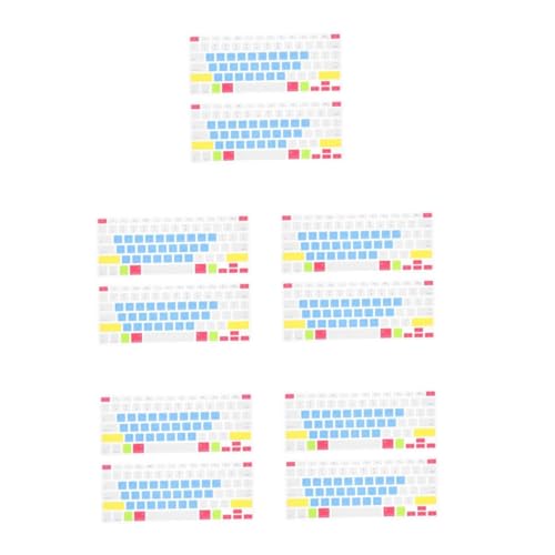 Teclado de silicona reutilizable: protege tu portátil del desgaste diario con este pack de 10