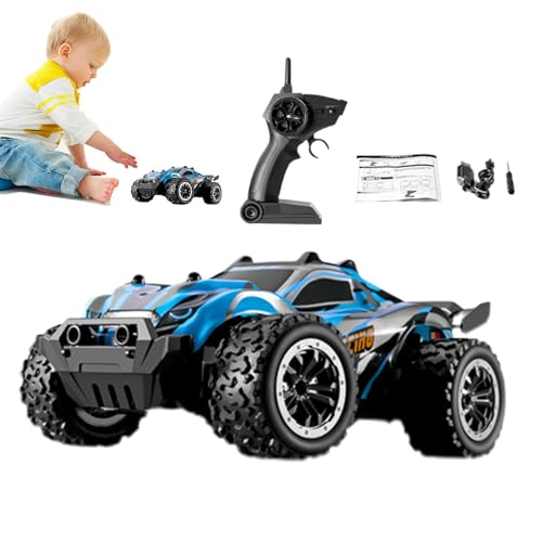 Coche teledirigido,Camión teledirigido - Juguete interactivo para coche al aire libre,Vehículo de juguete con control remoto de larga distancia 1:20, vehículos pequeños de 2,4 GHZ, juguetes para niños