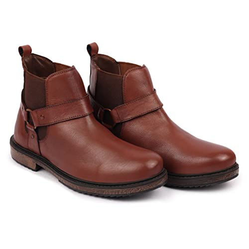 Image of FAUSTO Men's Leather Boots