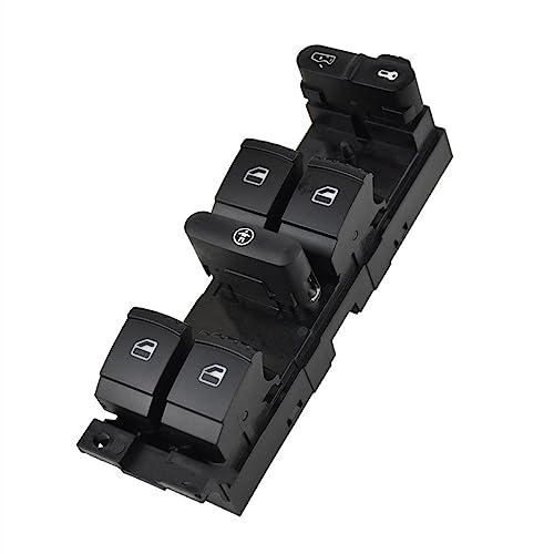Bouton lève-vitre cassé ? Commutateur de fenêtre 1J4959857A pour VW Jetta Golf Bora