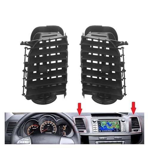 Grille d'aération AC de haute précision pour tableau de bord Hilux 2004-2015