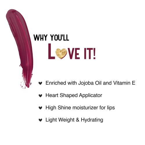 Image of SUGAR Cosmetics - Smudge Me Not - Lip Duo - 17 Fiery Berry (Marsala) - 3.5 ml - 2-in-1 Duo Liquid Lipstick with Matte Finish and Moisturizing Gloss