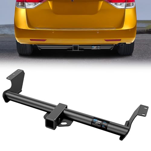 Image of Nilight Class 3 Trailer Hitch Fits 1999-2017 Honda Odyssey 2 inch Hitch Receiver Multi-Fit Hitch to Receive Ball Mount Cargo Carrier Bike Rack Tow Hook Black