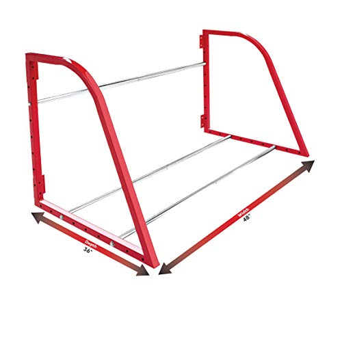 HyLoft Model 01012 Tire-Loft Multi Tire Storage System, 48-Inch wide by 36-Inch Deep,Red - Thumbnail 3