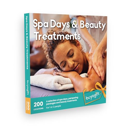 Buyagift Caja de experiencia de días de spa y tratamientos de belleza, regalos relajantes para el día de spa y tratamientos de mimos