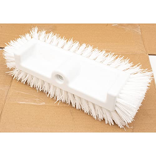 SPARTA Multi-Level Tile Scrub Brush 12" Wide Brush Head, Heavy-Duty