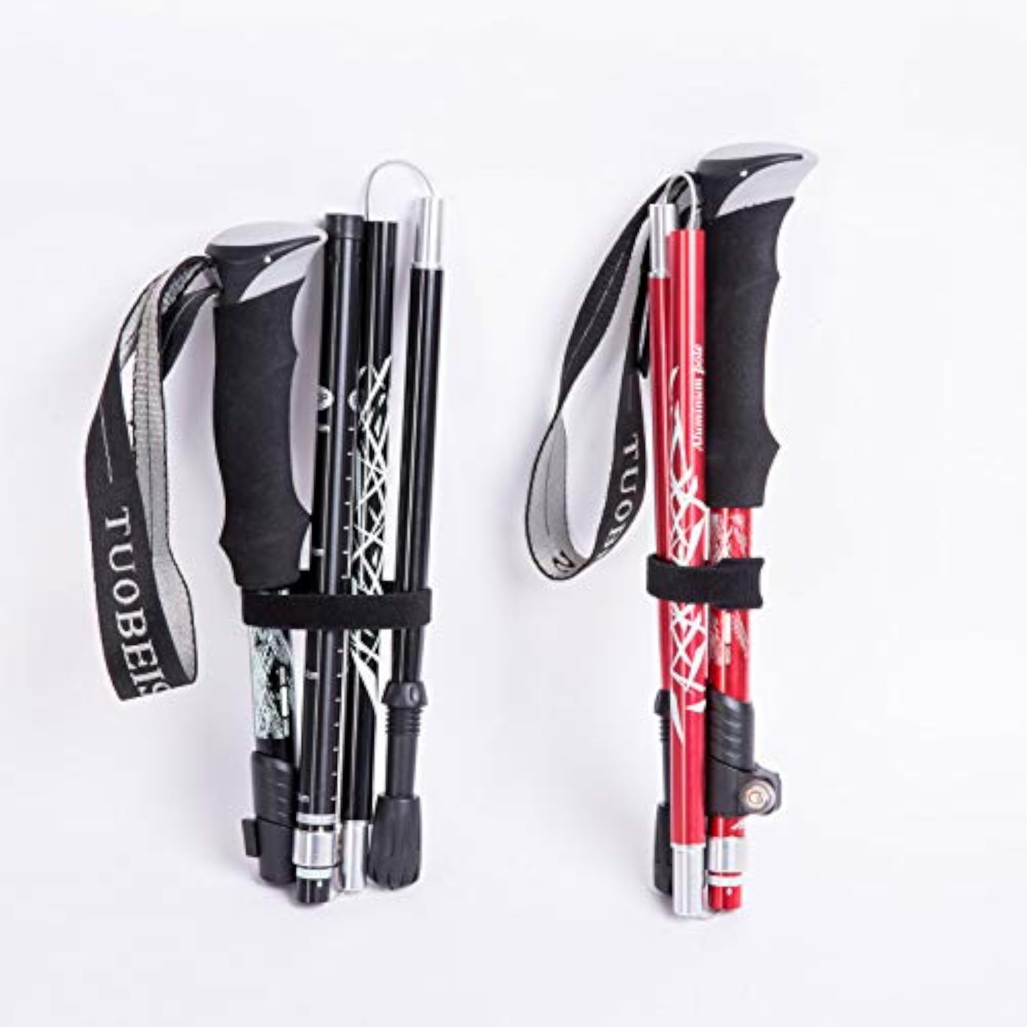 Collapsible Trekking Pole, Adjustable Hiking Walking Stick