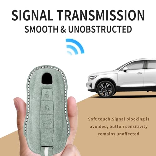 Étui de protection Porsche daim anti-rayures pour clé 911 - 6