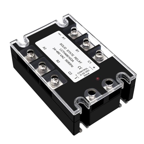 Relais statique triphasé SSR 150A DC-AC commande CC 380VAC