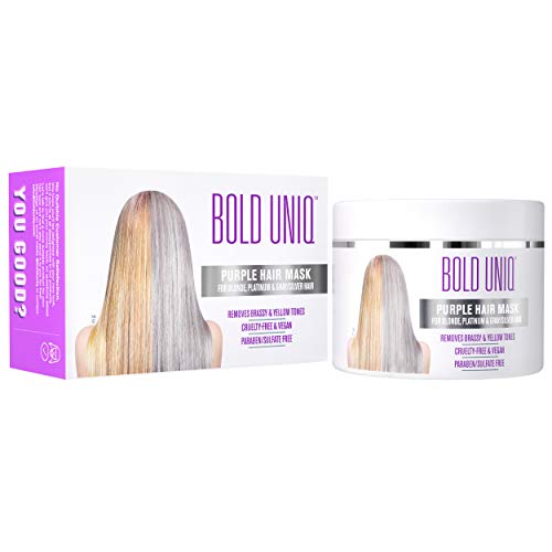 Purple Hair Mask for Blonde, Platinum & Silver Hair Banish Yellow
