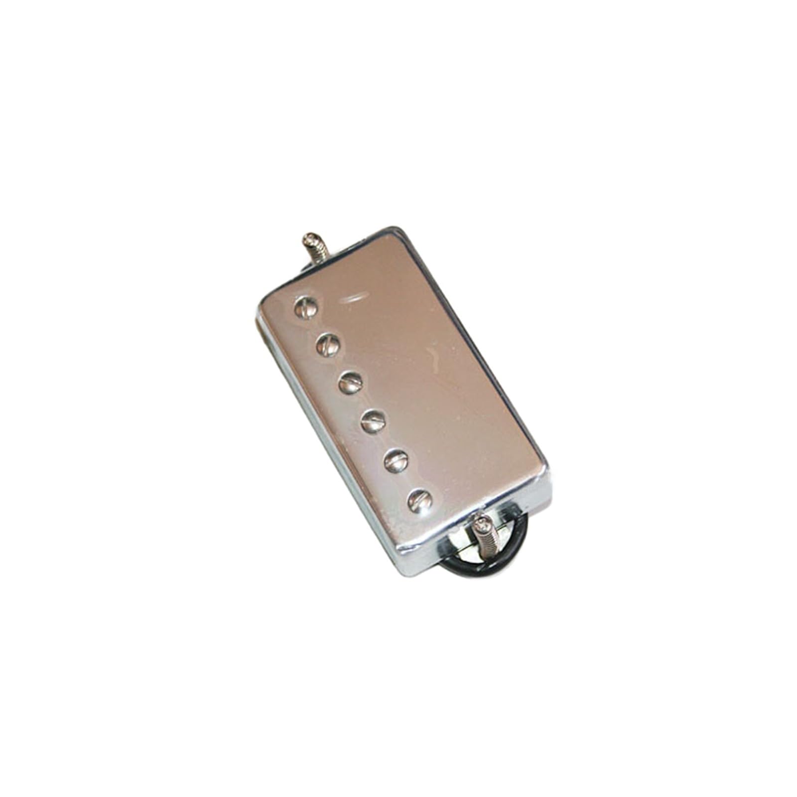 Pastilla De Guitarra Eléctrica Profesional Pastilla De Puente Para Guitarra Eléctrica | Pastilla de guitarra eléctrica con carcasa de metal plateado, pastilla de un solo tono conmutable