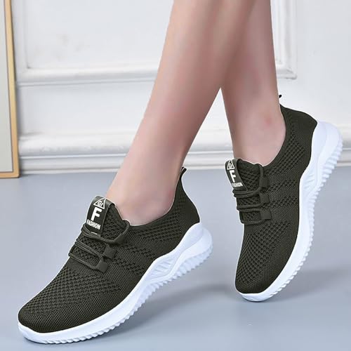 Slip On Walking Shoes for Women Women's Running Shoes Ultra Lightweight Breathable Workout Shoe with Arch Support Mesh Soft Sole Casual Sports Shoe Gym Travel Work Sneaker3