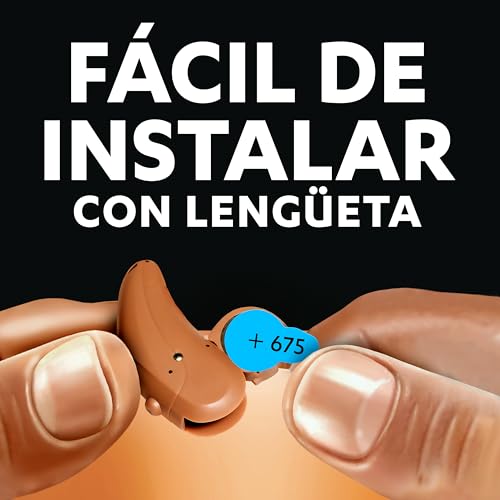 Miniatura 5 de Duracell pilas para audífonos tamaño 675 (paquete de 6) +50 % extra duración, fácil instalación, embalaje 100 % reciclable, 4 años de vida útil garantizada en su envase
