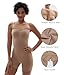 Imagen de SHAPERX Body Reductor Mujer Sin Tirantes Bodies Moldeadores Adelgazante Shapewear Bodysuit Control de Abdomen Body Shaper Posparto