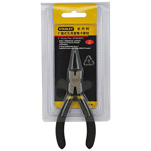 Image of STANLEY 84-362-23 Circlip Pliers,Straight Internal-130mm /5''