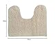 MSV WC-Waschbeckenmatte 45x35cm in naturfarbe, Plastik, 12 cm cm