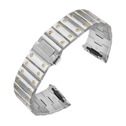 [��������] WSSA0010 WSSA0009 0018 �����Y���f�� 21mm �N�C�b�N�����[�X �X�e�����X�X�`�[���X�g���b�v �X�`�[�����v�X�g���b�v�ƌ݊���������܂��B(Silver-gold)