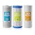 (3 Pack) 10" BB Water Filters CTO, GAC Coconut Carbon, Melt-Blown PP Sediment Cleaner City Water Set 4.5" x 10" Whole House Cartridges compatible with most 10" BB Whole House Systems