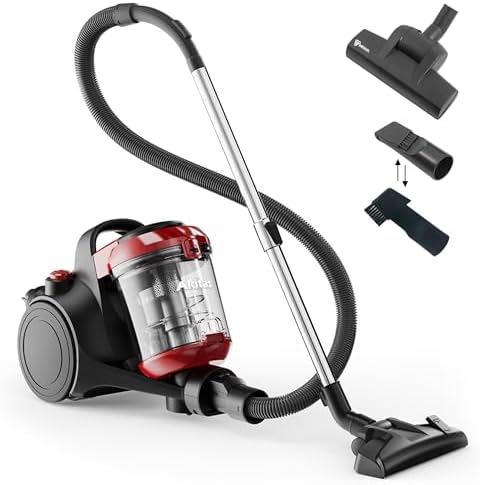 Akitas C10T 850W Aspirateur sans Sac Cylindre d’aspirateur avec W...